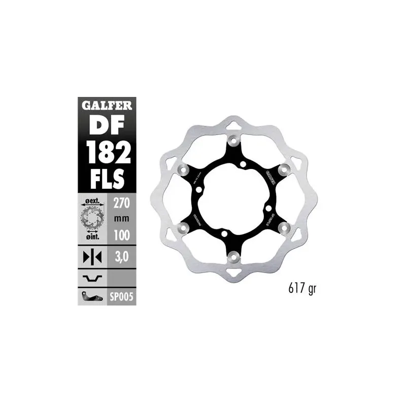 Disco freno moto Galfer Wave flotante 270x3mm DF18