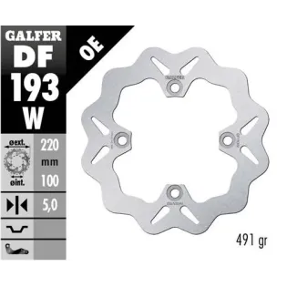 Disco freno moto Galfer Wave fijo 220x4mm DF193W