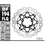 Disco freno moto flotante Galfer Qubic 330x5mm DF1