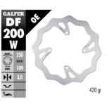 Disco freno moto Galfer Wave fijo 250x3mm DF200W