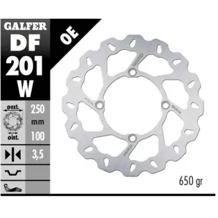 Disco freno moto Galfer Wave fijo 250x3.mm DF201W