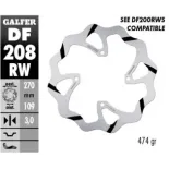 Disco freno moto Galder Wave fijo 270X3mm DF208RW