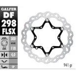 Disco de freno delantero flotante yamaha YZ DF298FLSX 