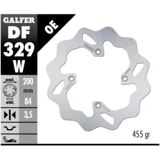 Disco freno moto Galfer Wave fijo 200x3.5mm DF329W