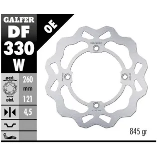 Disco freno moto Galfer Wave fijo 260x4.5mm DF330W
