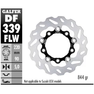 Disco freno moto Galfer Wave flotante 220x5mm DF33