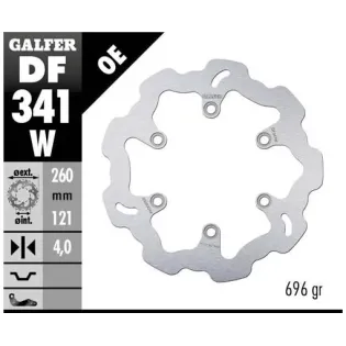 Disco freno moto Galfer Wave fijo 260x4mm DF341W