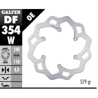 Disco freno moto Galfer Wave fijo 240x4mm DF354W