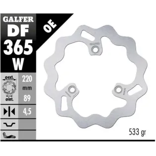 Disco freno moto Galfer Wave fijo 220x4.5mm DF365W