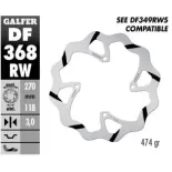 Disco freno moto Galder Wave fijo 270X3mm DF368RW