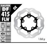 Disco freno moto Galfer Wave flotante 270x4.5mm DF