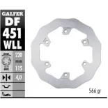 Disco freno moto Galder Wave fijo sólido DF451WLL