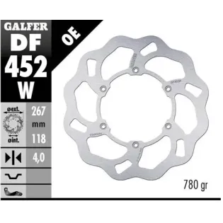 Disco freno moto Galfer Wave fijo 220x4mm DF452W