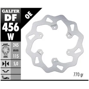 Disco freno moto Galfer Wave fijo 245x5mm DF456W