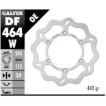 Disco freno moto Galfer Wave fijo 245x3mm DF464W