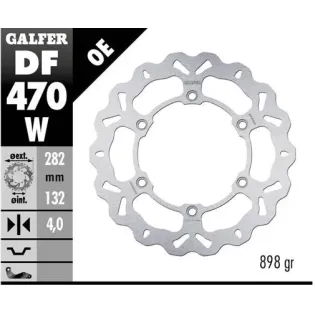 Disco freno moto Galfer Wave fijo 282x4mm DF470W