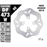 Disco freno moto Galfer Wave fijo 180x3.5mm DF473W