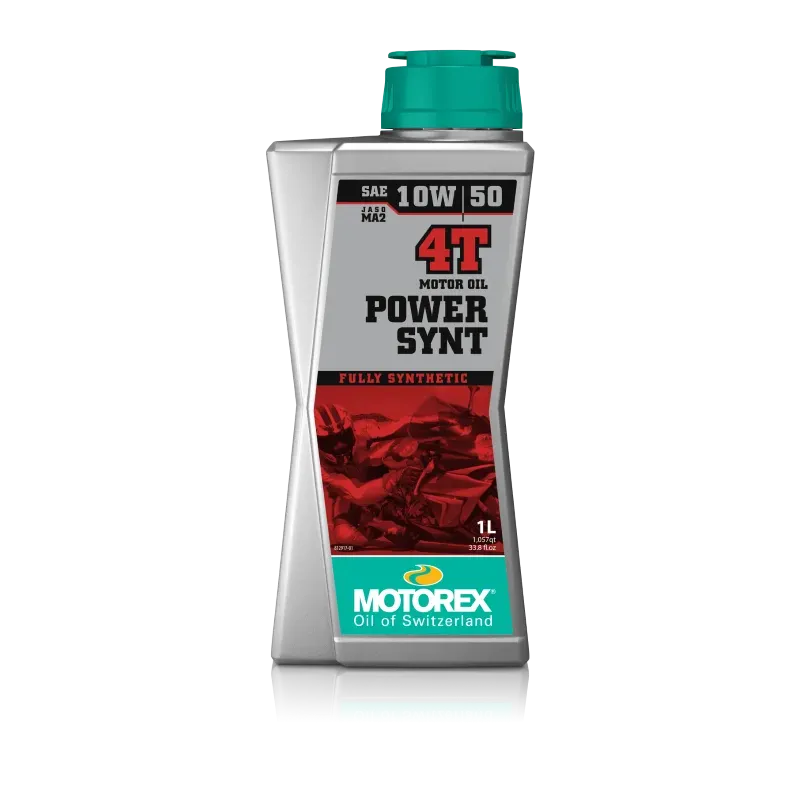 Aceite moto Motorex Power SYNT 4T 10W50 1L MT061H004T