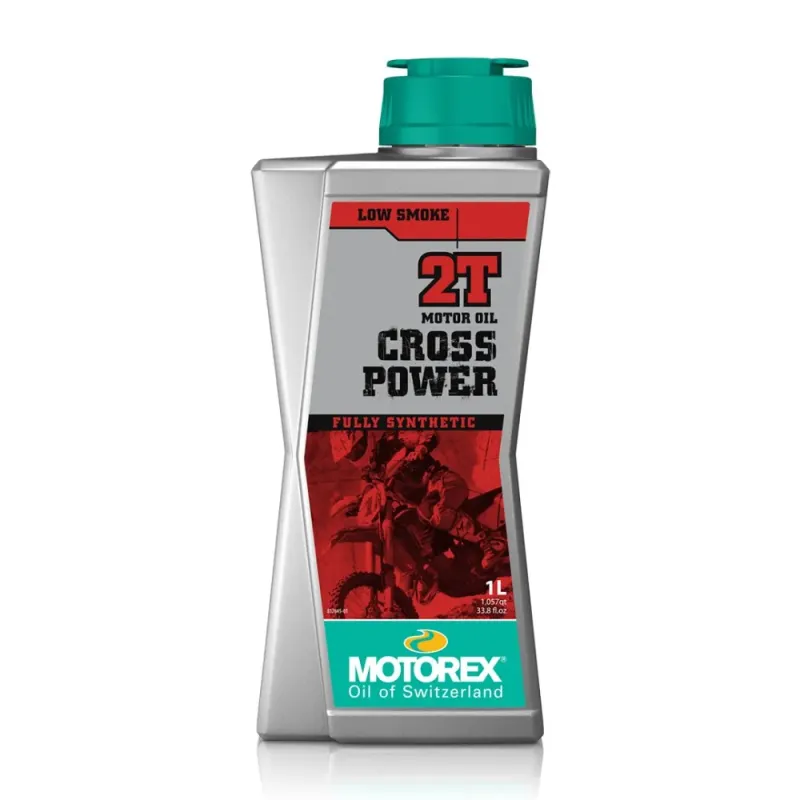 Aceite moto Motorex Cross Power 2T 1L MT003H002T