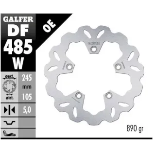 Disco freno moto Galfer Wave fijo 245x5mm DF485W