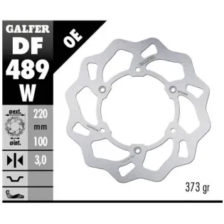 Disco freno moto Galfer Wave fijo 220x3mm DF489W