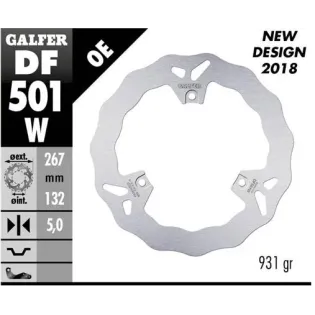 Disco freno moto Galfer Wave fijo 267x5mm DF501W