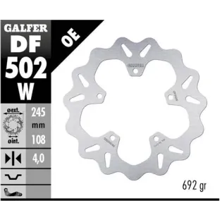 Disco freno moto Galfer Wave fijo 245x4mm DF502W