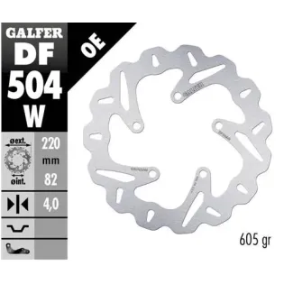 Disco freno moto Galfer Wave fijo 220x4mm DF504W