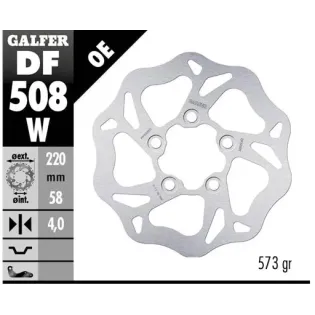 Disco freno moto Galfer Wave fijo 220x4mm DF508W