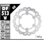 Disco freno moto Galfer Wave fijo 298x5mm DF513W