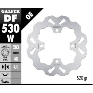 Disco freno moto Galfer Wave fijo 203x4mm DF530W