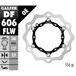 Disco freno moto Galfer Wave flotante 260x3.2mm DF