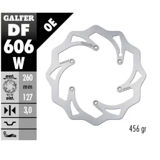 Disco freno moto Galfer Wave fijo 260x3.2mm DF606W