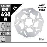 Disco freno moto Galfer Wave fijo 174x3mm DF624W