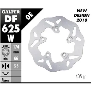 Disco freno moto Galfer Wave fijo 174x3mm DF625W
