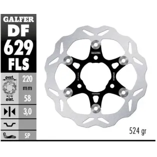 Disco freno moto Galfer Wave flotante 220x3mm DF62