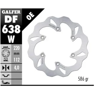 Disco freno moto Galfer Wave fijo 220x4mm DF638W