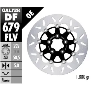 Disco freno moto flotante Galfer 292x5mm DF679FLV