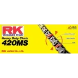 Cadena para moto RK 420SB estándar 142 pasos 420SB142