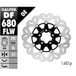 Disco freno moto Galfer Wave flotante 292x5mm DF68
