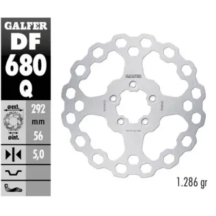 Disco freno moto moto fijo Galfer Qubic 292x5mm DF