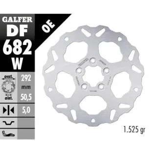 Disco freno moto Galfer Wave fijo 292x5mm DF682W