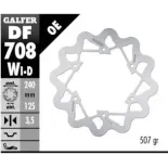 Disco freno moto Galfer Wave fijo Izquierdo DF708W