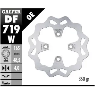 Disco freno moto Galfer Wave fijo 164.5x4mm DF719W