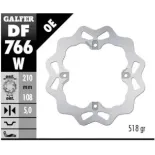Disco freno moto Galfer Wave fijo 210x5mm DF766W