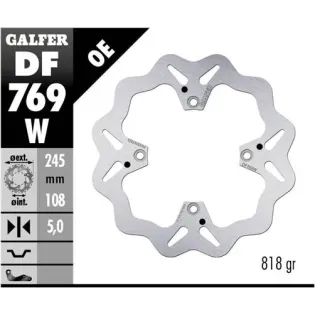 Disco freno moto Galfer Wave fijo 245x5mm DF769W