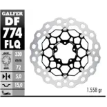 Disco freno moto flotante Galfer Qubic 330x5mm DF7