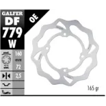 Disco freno moto Galfer Wave fijo 160x2.5mm DF779W