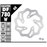Disco freno moto Galfer Wave fijo 140x2.7mm DF780W
