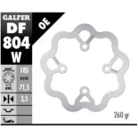 Disco freno moto Galfer Wave fijo  185x3.5mm DF804